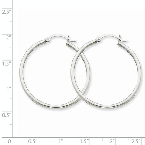THIN HOOP EARRINGS RIBBED TEXTURE CIRCLE HOOPS GOLD OR SILVER TONE 2.5 INCH  | eBay